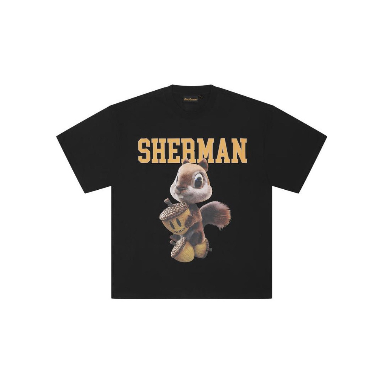 Drew House SHERMAN 3D BLACK TEE